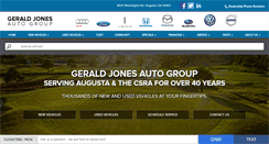 Desktop Screenshot of geraldjonesautogroup.com